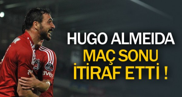 Almeida itiraf etti